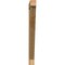 Ekena Millwork Traditional Block Rough Sawn Bracket, Western Red Cedar, 4"W x 38"D x 46"H BKT04X38X46TRA05RWR - alternate 2